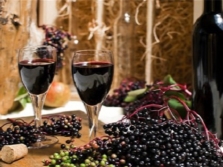  Black elderberry wine