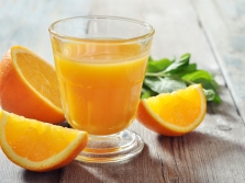  Mixed orange juice na may kintsay