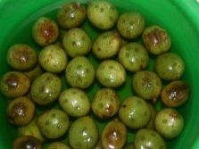  Green walnuts para sa jam