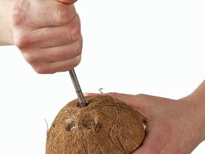  Kā atvērt kokosriekstu