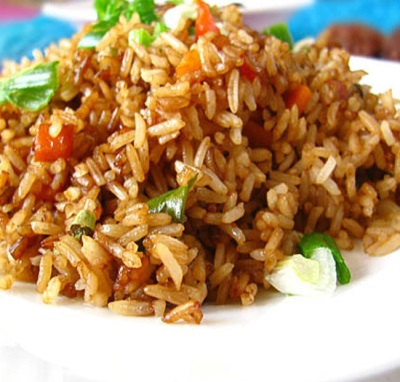  Fried Rice na may Sesame Oil