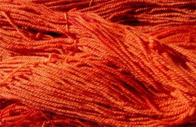  Safflower colored thread